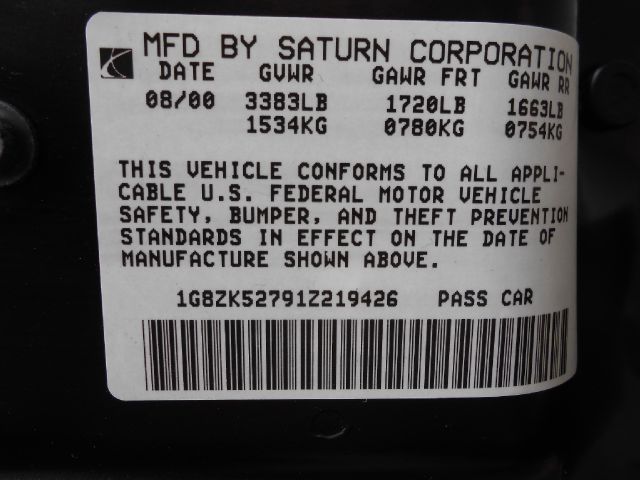 Saturn S Series 2001 photo 6