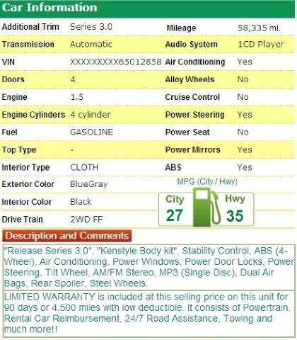 Scion xA 2006 photo 4