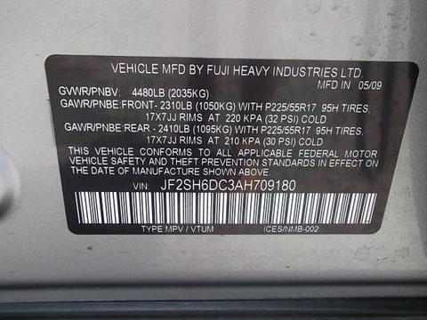 Subaru Forester 2010 photo 1