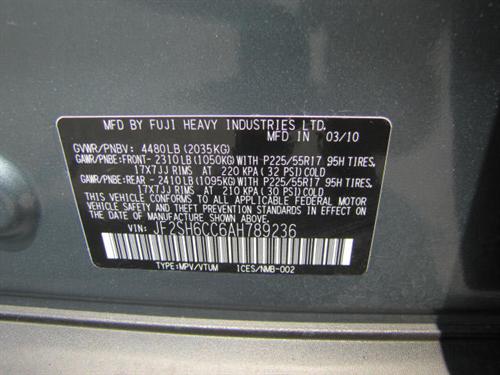 Subaru Forester 2010 photo 5