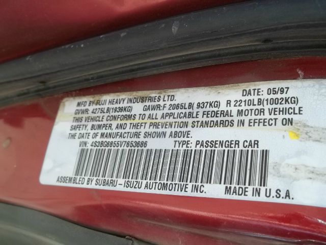 Subaru Legacy 1997 photo 34