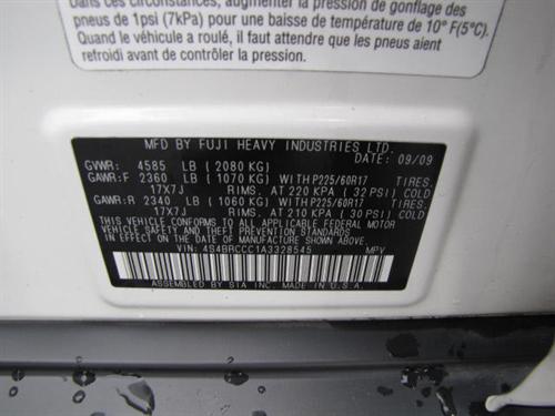 Subaru Outback 2010 photo 5