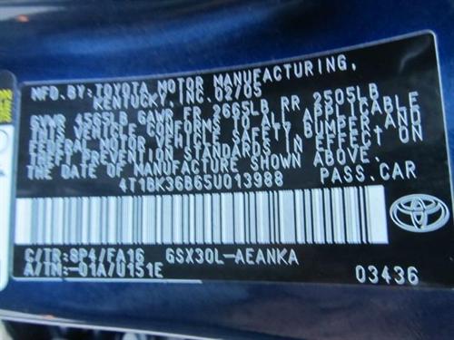 Toyota Avalon 2005 photo 1