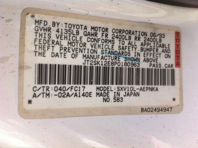 Toyota Camry 1993 photo 4