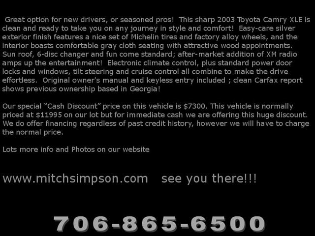 Toyota Camry 2003 photo 3