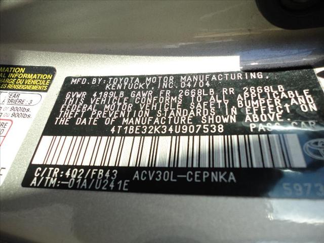 Toyota Camry 2004 photo 4