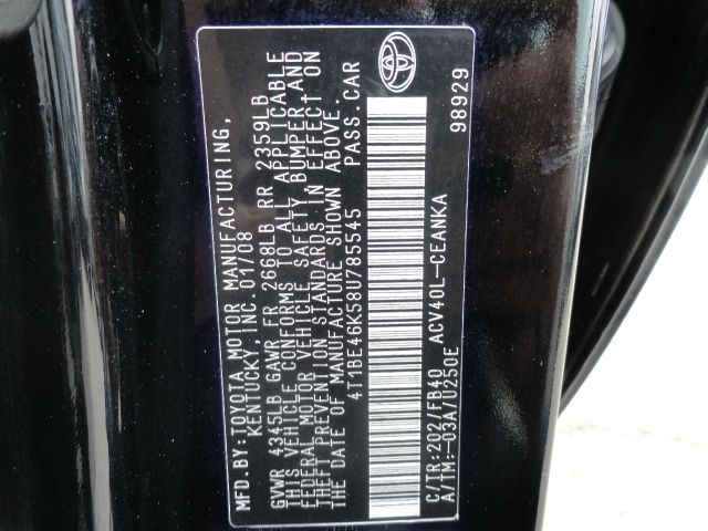 Toyota Camry 2008 photo 4