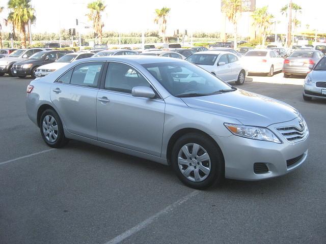 Toyota Camry Black And Silver Sedan