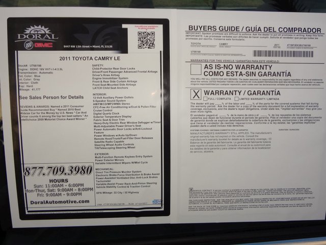 Toyota Camry 2011 photo 2