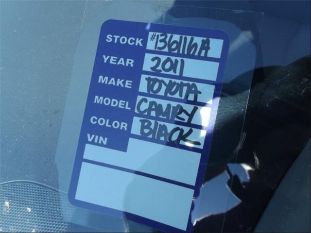 Toyota Camry 2011 photo 1