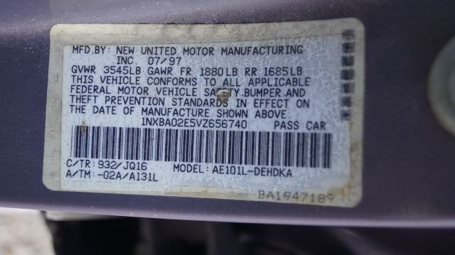 Toyota Corolla 1997 photo 12