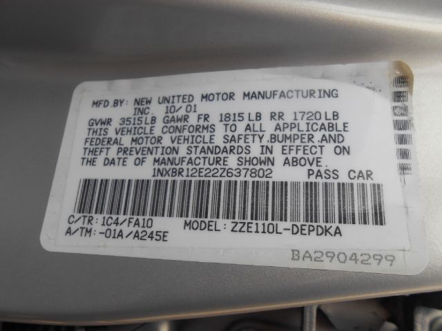 Toyota Corolla 2002 photo 3