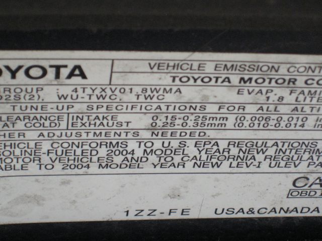 Toyota Corolla 2004 photo 4