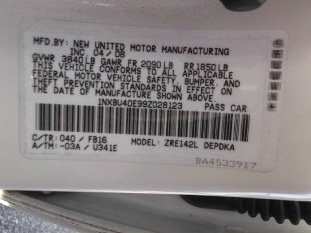 Toyota Corolla 2009 photo 2