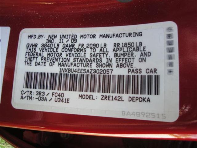 Toyota Corolla 2010 photo 2