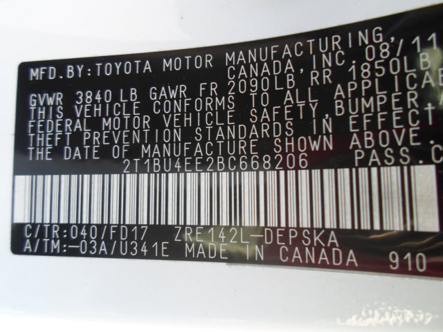 Toyota Corolla 2011 photo 5