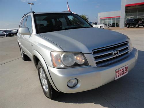 Toyota Highlander 2002 photo 1