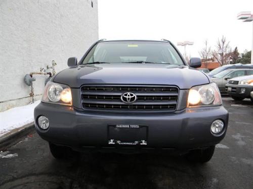 Toyota Highlander 2002 photo 1