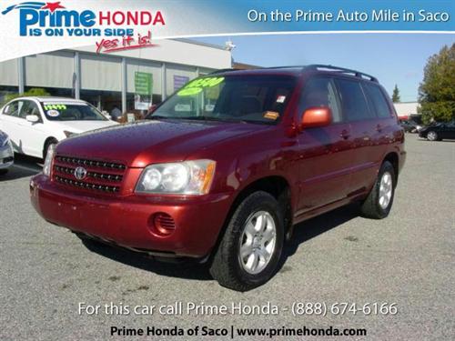 Toyota Highlander 2002 photo 1