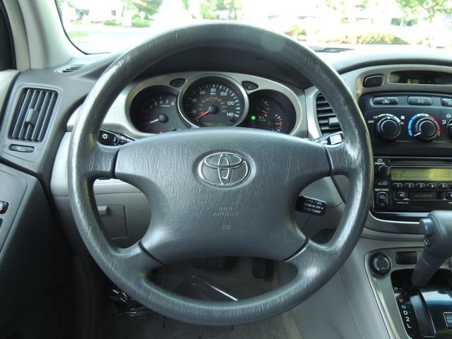 Toyota Highlander 2002 photo 23