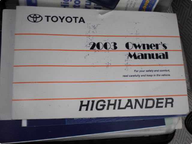 Toyota Highlander 4wd SUV