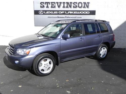 Toyota Highlander Unknown Other