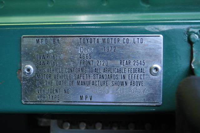 Toyota LandCruiser 1973 photo 11