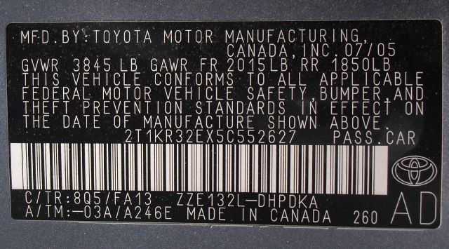 Toyota Matrix 2005 photo 4