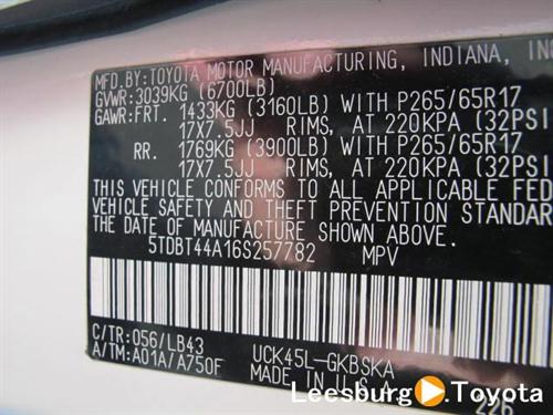 Toyota Sequoia 2006 photo 1