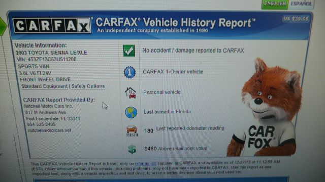 Toyota Sienna 2003 photo 4