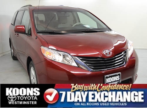 Toyota Sienna SLE --z71 Pkg Unspecified