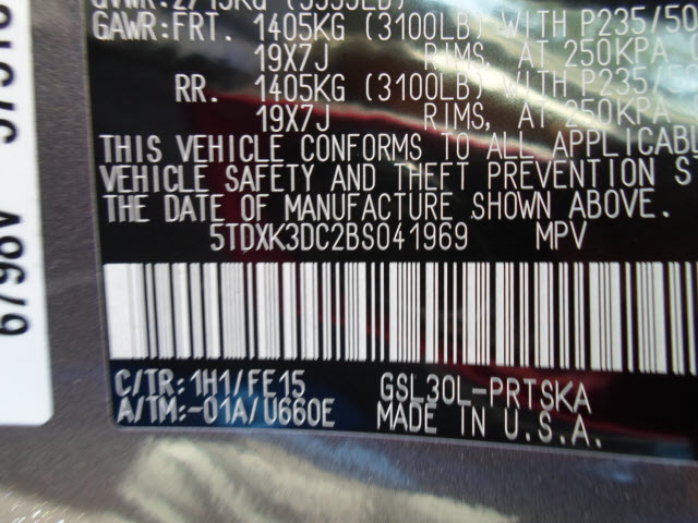 Toyota Sienna 2011 photo 5