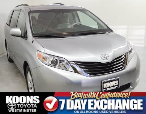 Toyota Sienna SLE --z71 Pkg Unspecified