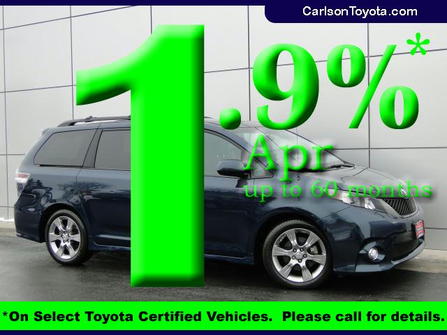 Toyota Sienna SLE --z71 Pkg Unspecified
