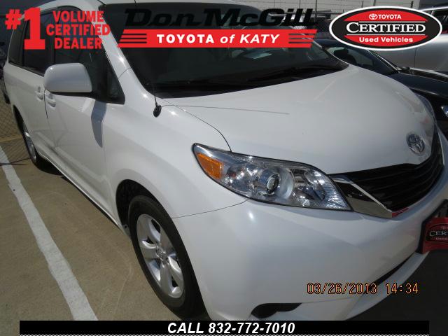 Toyota Sienna SLE --z71 Pkg Unspecified