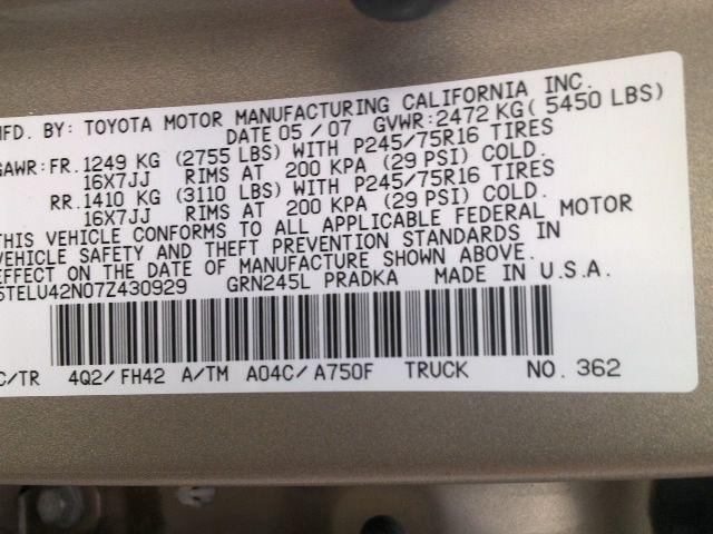 Toyota Tacoma 2007 photo 1