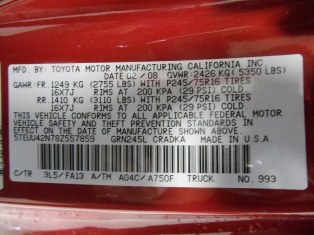 Toyota Tacoma 2008 photo 4