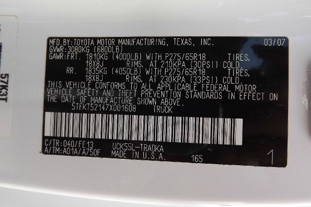 Toyota Tundra 2007 photo 25