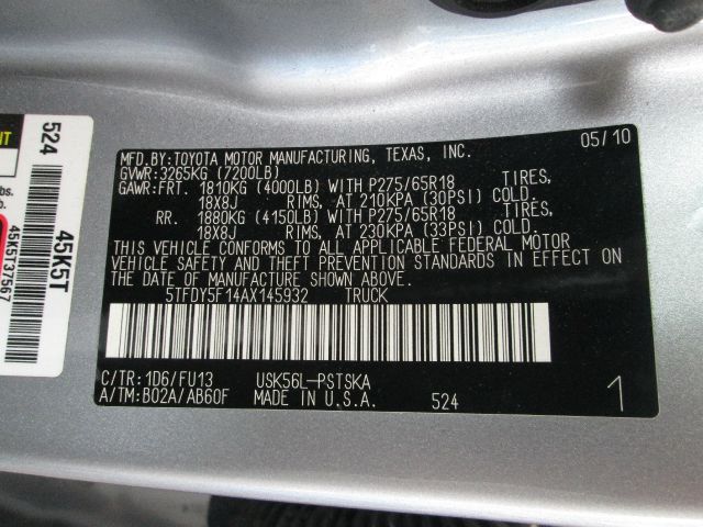 Toyota Tundra 2010 photo 53