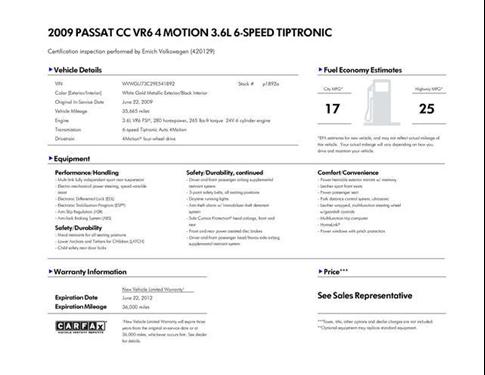 Volkswagen CC 2009 photo 1