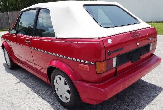 Volkswagen Cabriolet 1988 photo 3