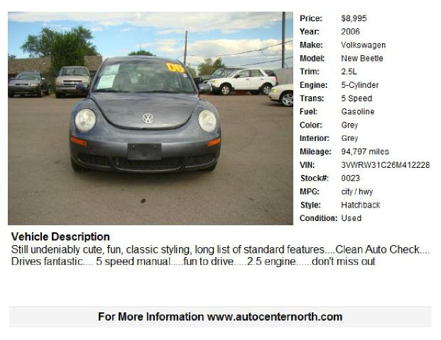 Volkswagen New Beetle 2006 photo 2