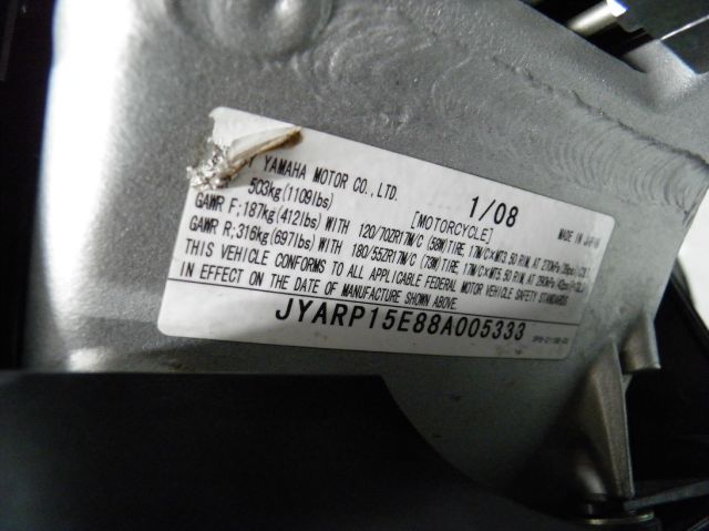 YAMAHA FJR 1300A 2008 photo 31